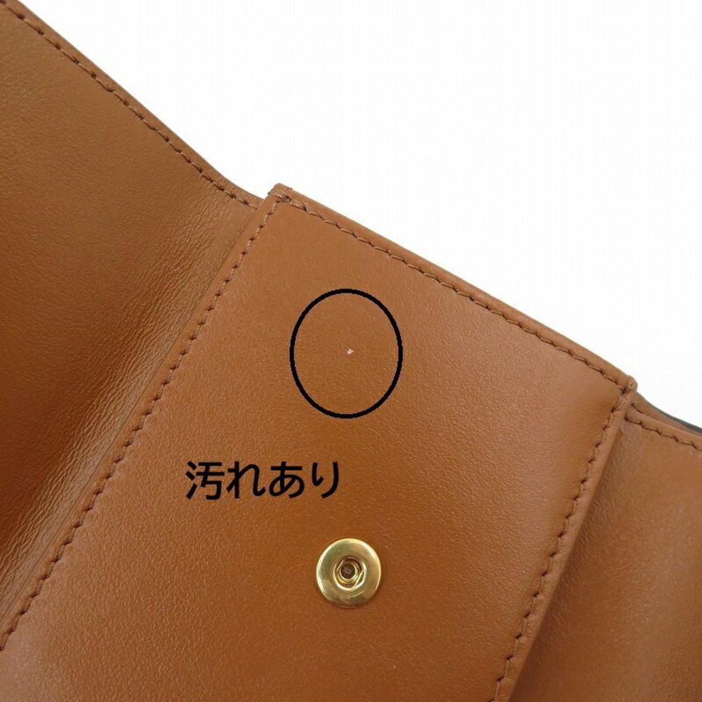 Celine Wallet Triomphe Flap Trifold Brown - Picture 14 of 15
